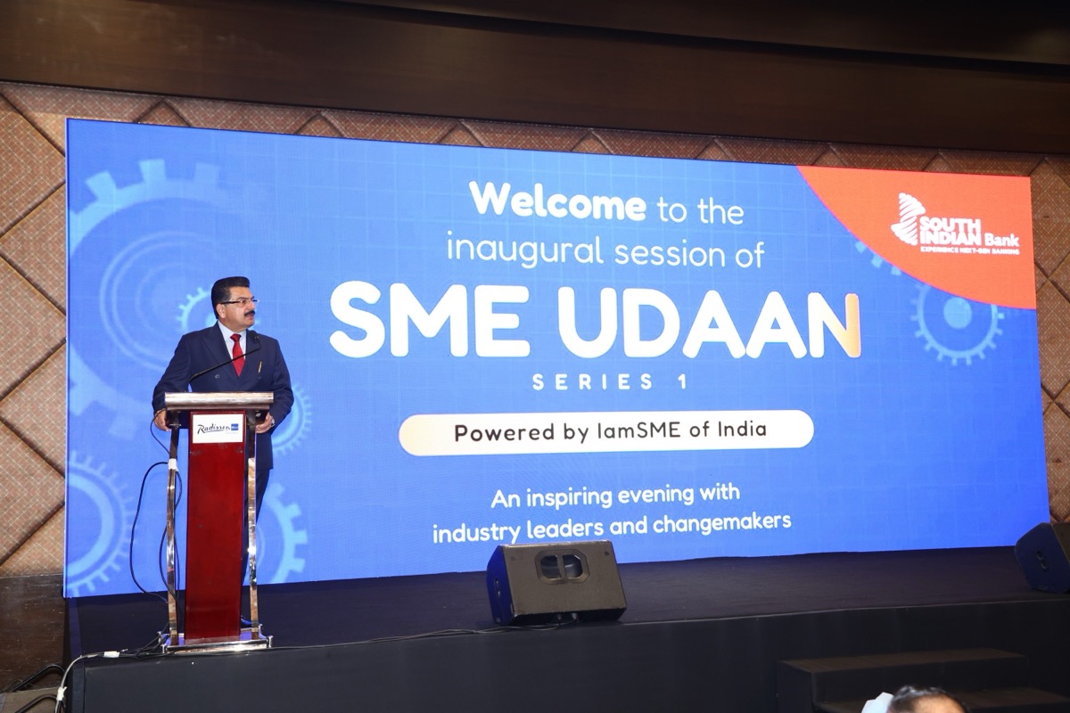 Business owners gathered at an MSME community event